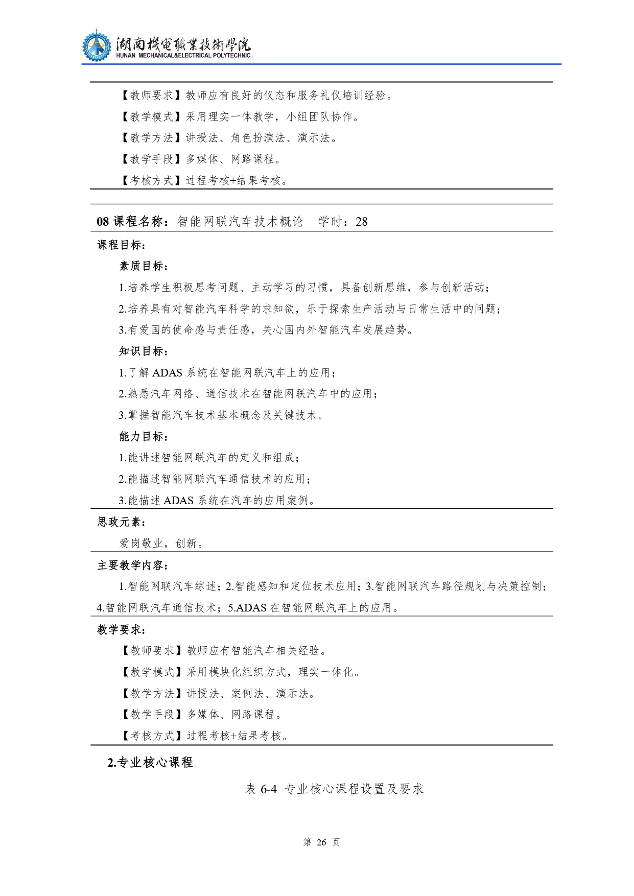 24848威尼斯2022级汽车检测与维修技术专业人才培养方案V10.0_page-0028.jpg