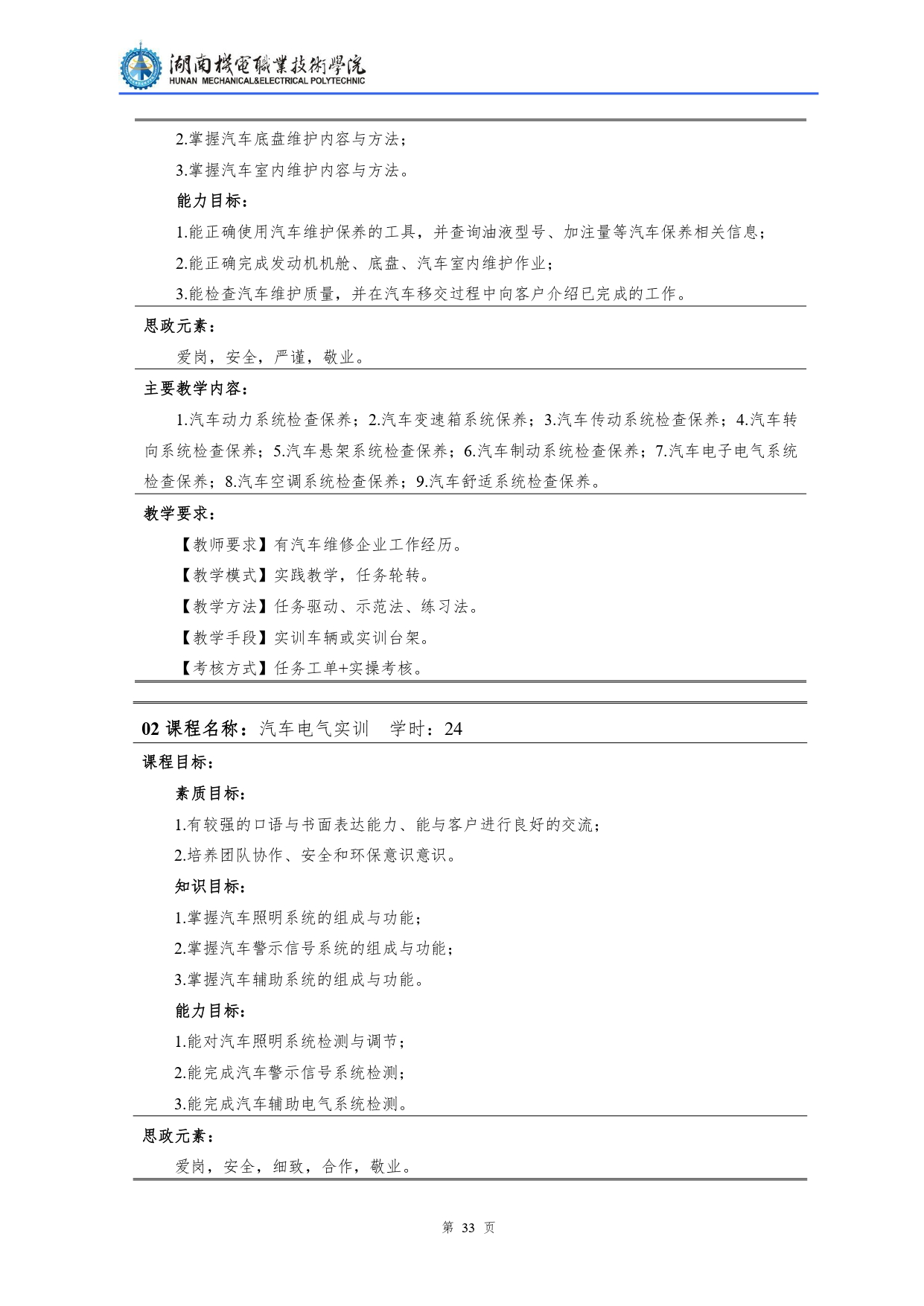 24848威尼斯2022级汽车检测与维修技术专业人才培养方案V10.0_page-0035.jpg