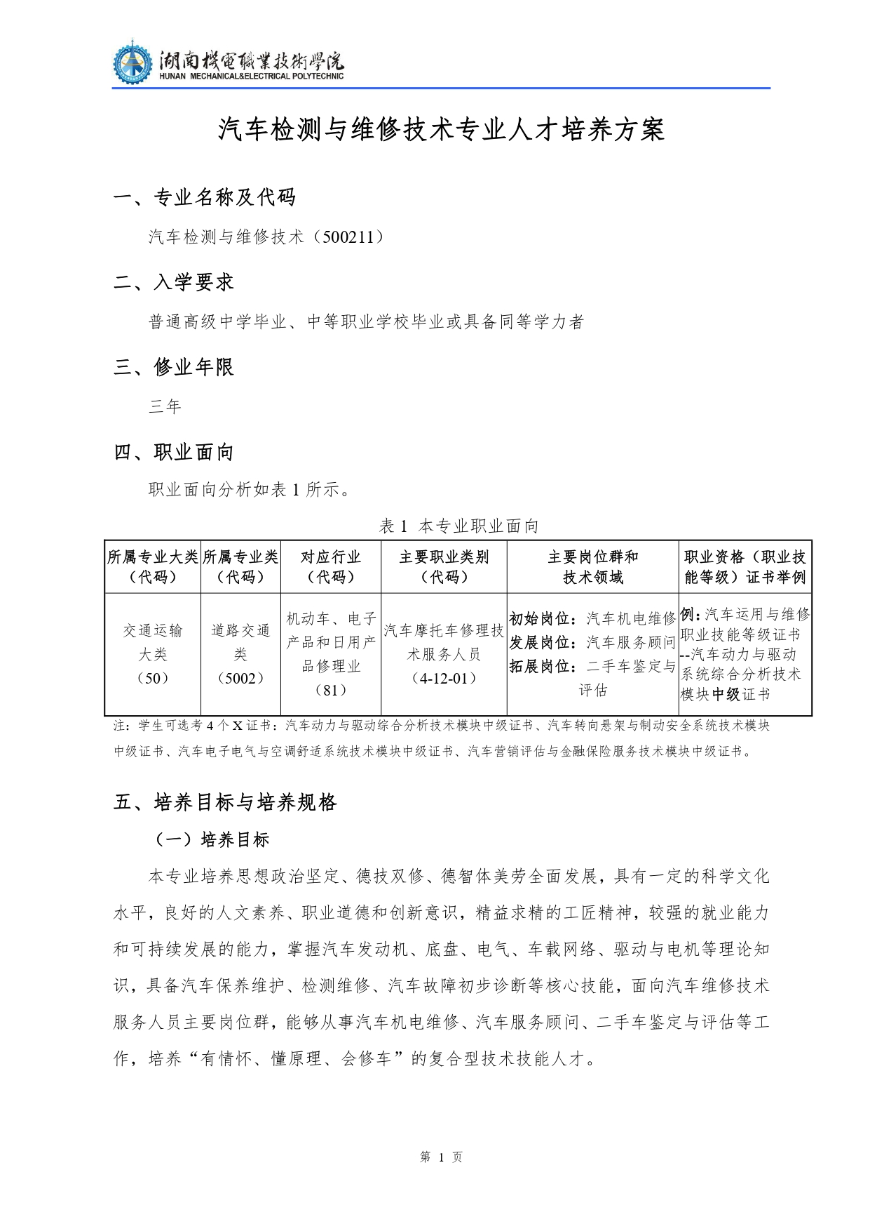 24848威尼斯2022级汽车检测与维修技术专业人才培养方案V10.0_page-0003.jpg