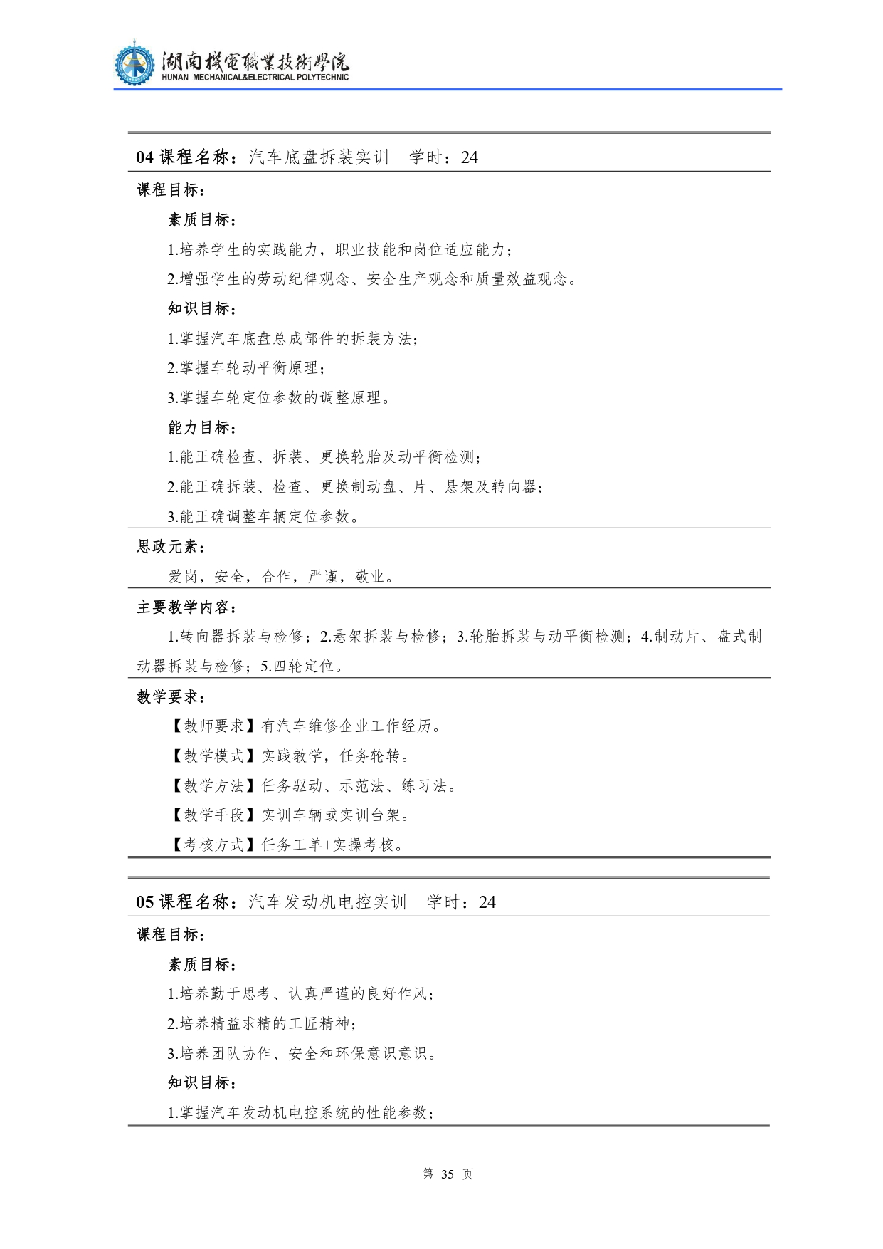 24848威尼斯2022级汽车检测与维修技术专业人才培养方案V10.0_page-0037.jpg