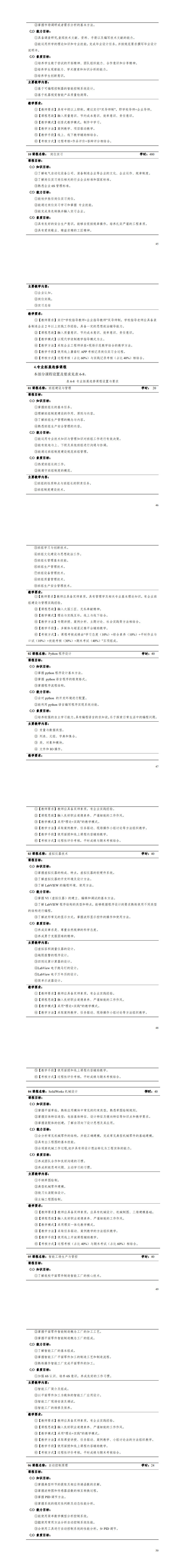 1-24848威尼斯2022级智能控制技术专业人才培养方案_49-54.jpg